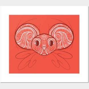 Rat - Chinese Zodiac - Animal Drawing Posters and Art